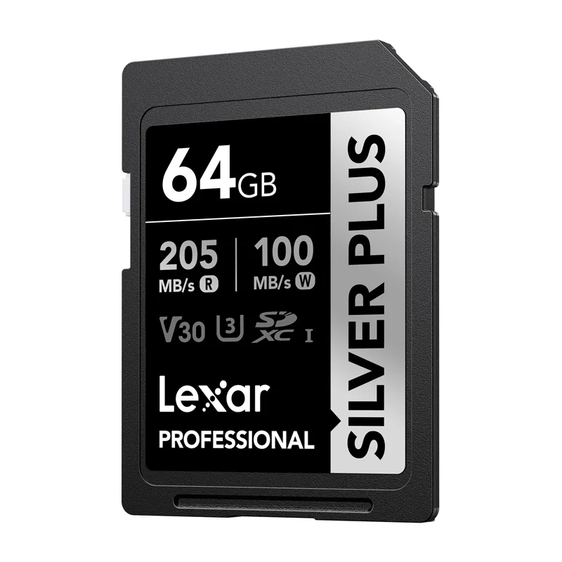 Lexar Professional SILVER PLUS SDXC 64GB memory card